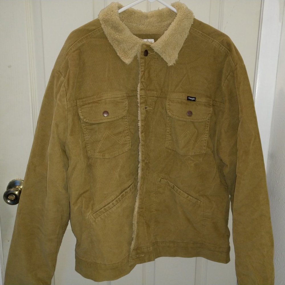 COPY - Wrangler Sherpa Lined Cord Jacket